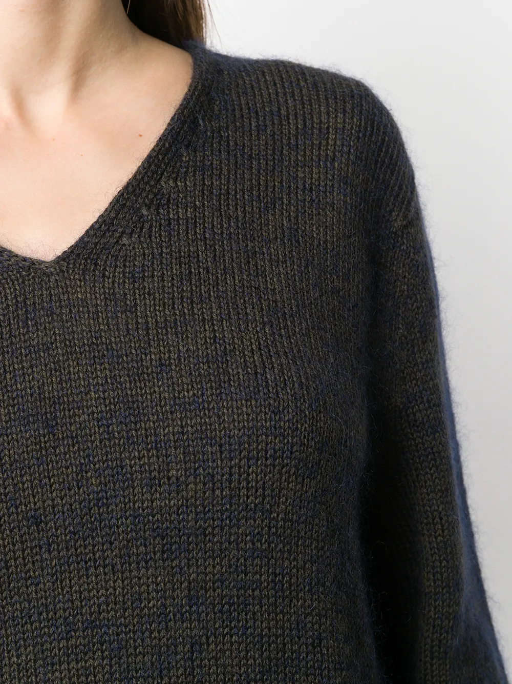 фото Ma'ry'ya relaxed V-neck jumper