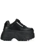 NAKED WOLFE platform low top sneakers - Black