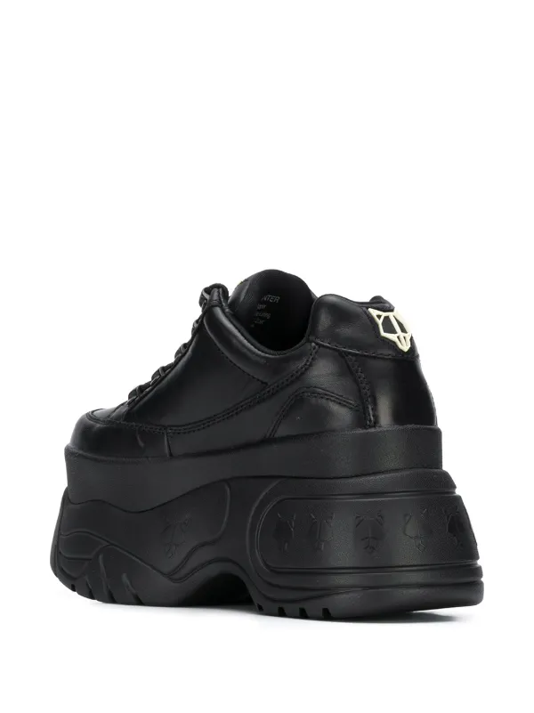 NAKED WOLFE Platform low-top Sneakers | Black | FARFETCH
