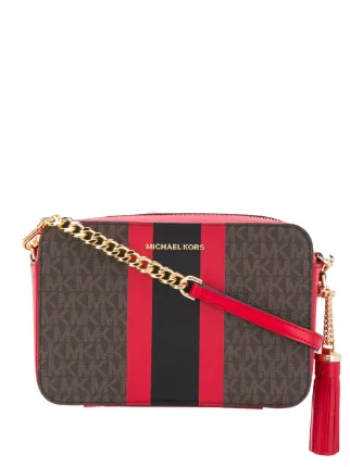 michael kors monogram red