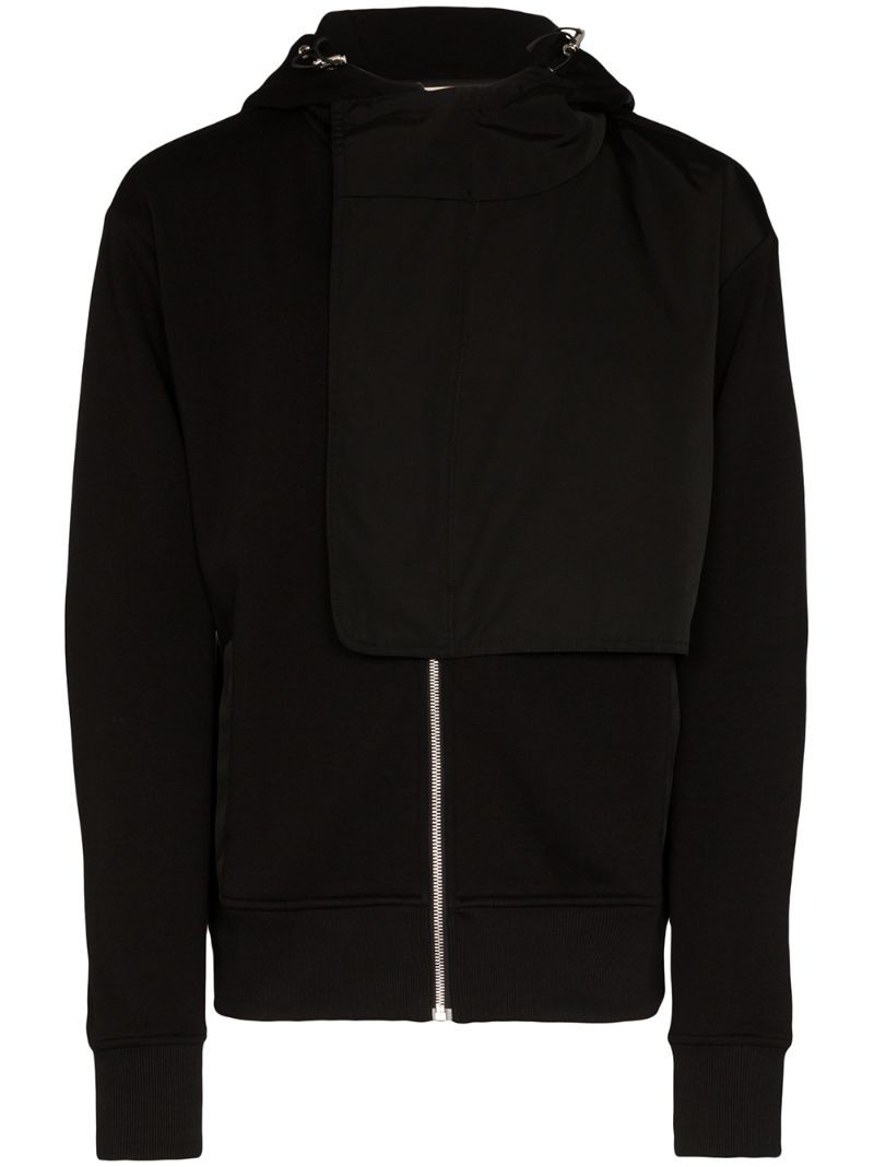 Shop Alyx Flap-detail Hooded Jacket In Black