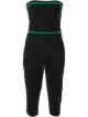 Image 1 of Chanel Pre-Owned contrast trim jumpsuit