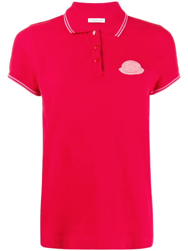 moncler short sleeve polo shirt