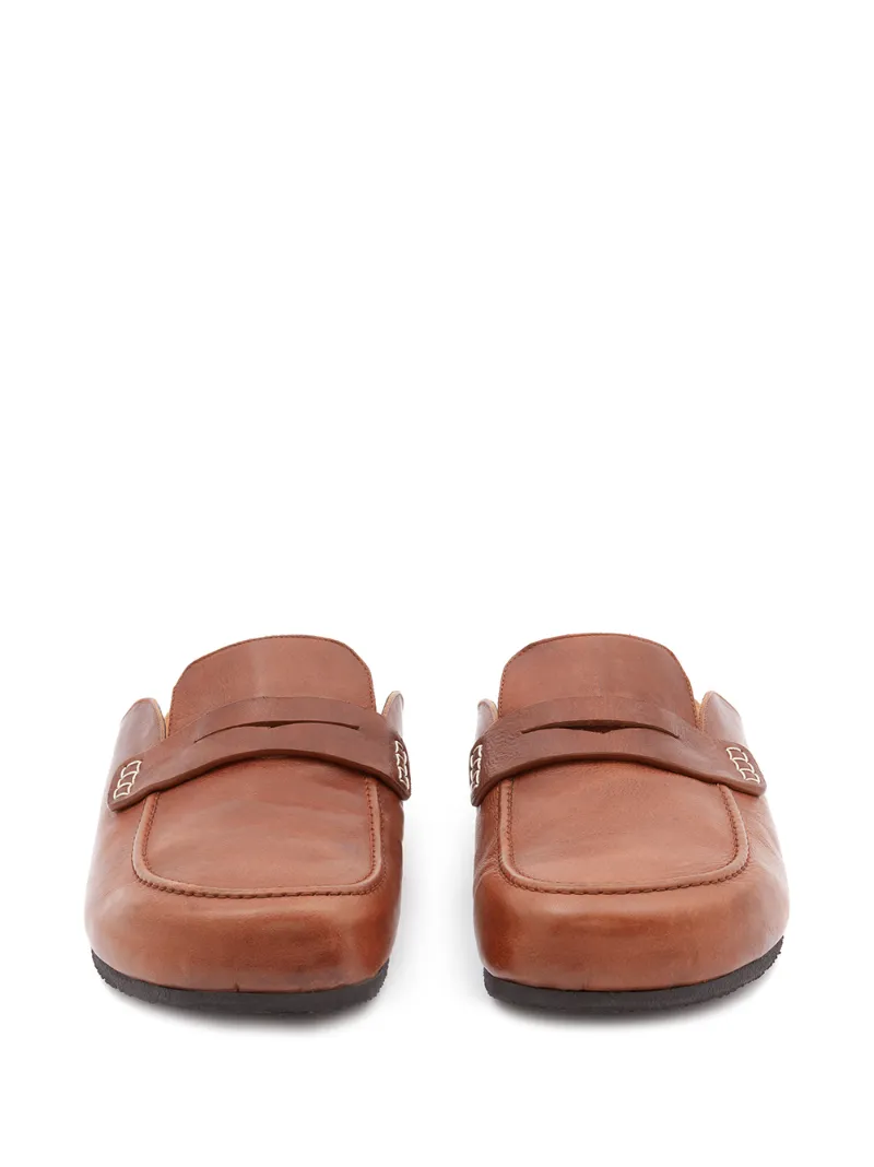 jw anderson embellished leather mules