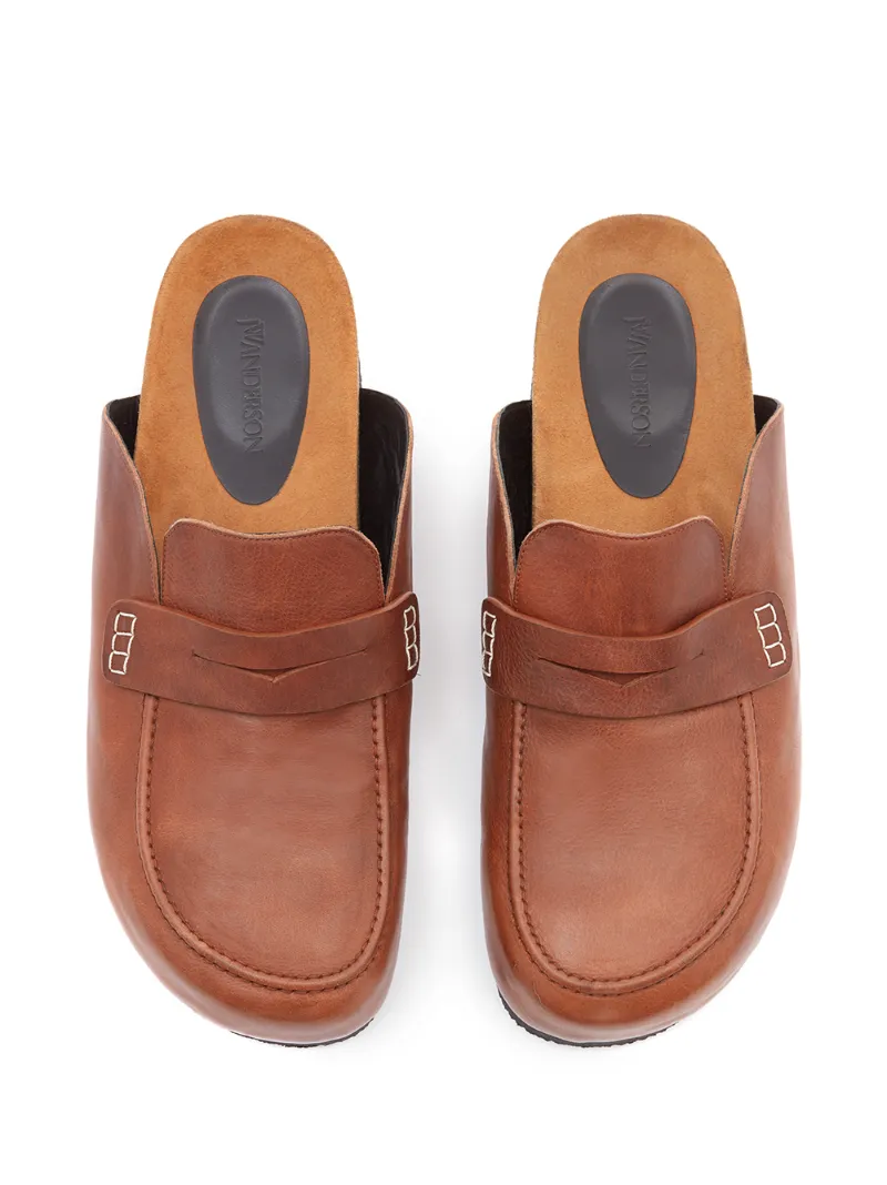 jw anderson embellished leather mules