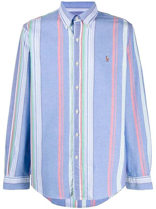 Shop blue Polo Ralph Lauren striped 