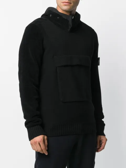 pull a capuche stone island