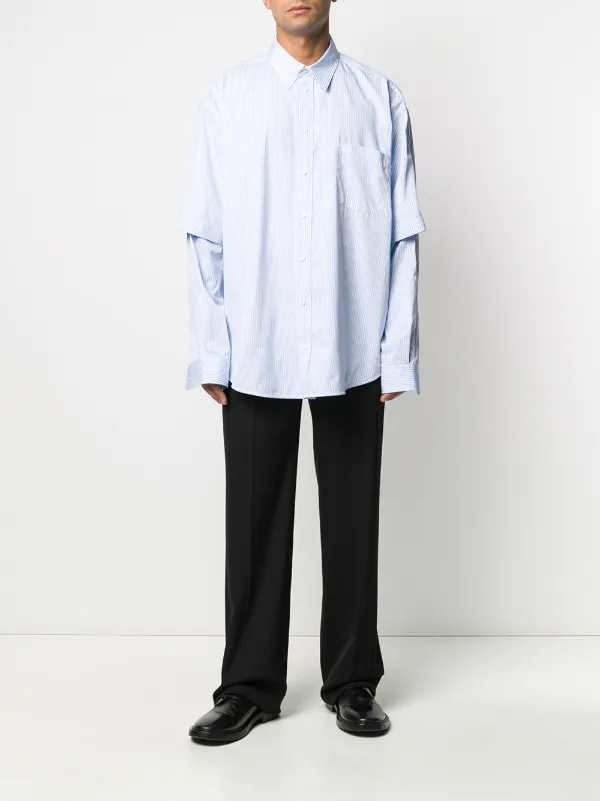 double shirt balenciaga