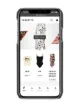 الصورة 2 من Balenciaga جراب هاتف iPhone X بشعار الماركة