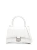 Balenciaga Hourglass XS top-handle bag - White