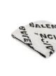 Balenciaga knitted logo beanie