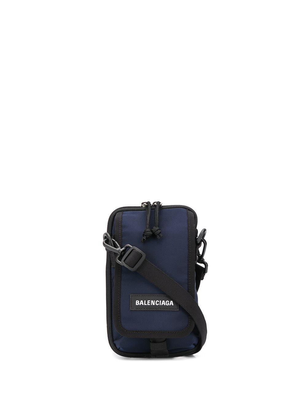 фото Balenciaga сумка-мессенджер с нашивкой-логотипом