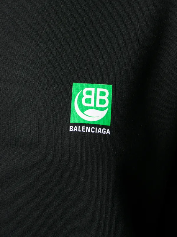 balenciaga green logo