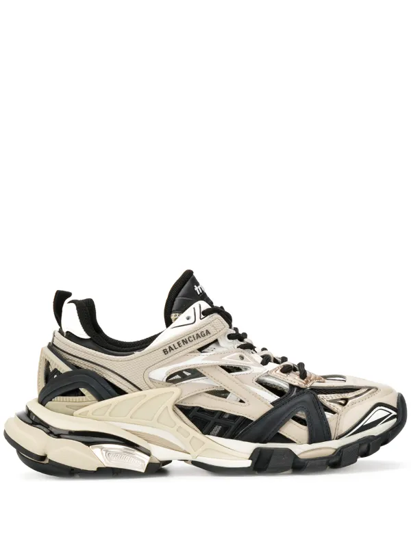 Balenciaga Rubber Men s Track 2 Colorblock Sneakers for