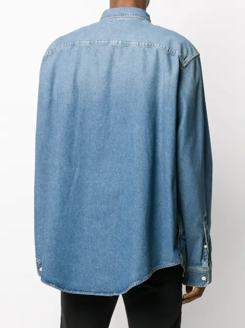 Balenciaga ロゴ デニムシャツ 通販 - FARFETCH