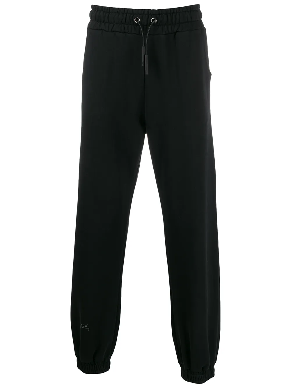 a-cold-wall* drawstring waist track pants in black | modesens