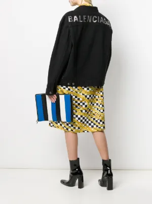 Balenciaga Denim Jackets For Women 