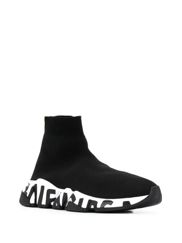 Black speed cheap trainer balenciaga