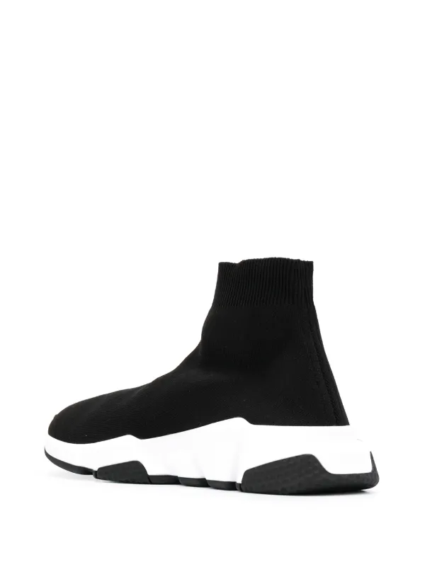 Balenciaga speed trainer sale all white sole