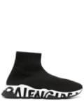 Balenciaga Speed lace-up sneakers - Black