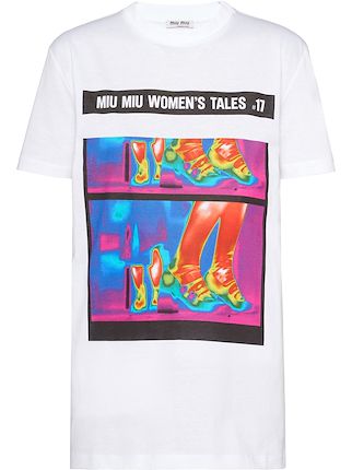 miu miu women's tales t shirt