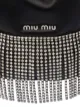 Miu Miu embellished fringed bucket bag