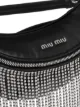 Miu Miu embellished fringes belt bag