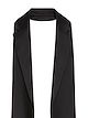 JW Anderson detachable lapel scarf