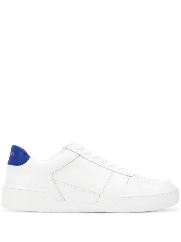 all white versace shoes