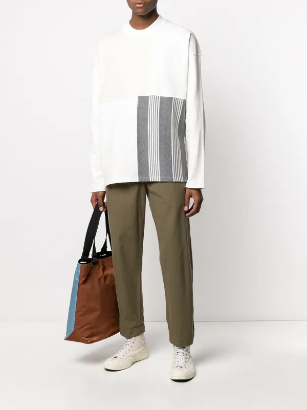Jil Sander パッチワーク スウェットシャツ Farfetch