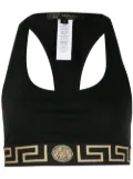 Versace Greca Border bralette - Black
