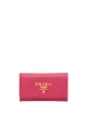 Image 1 of Prada logo-plaque keychain wallet