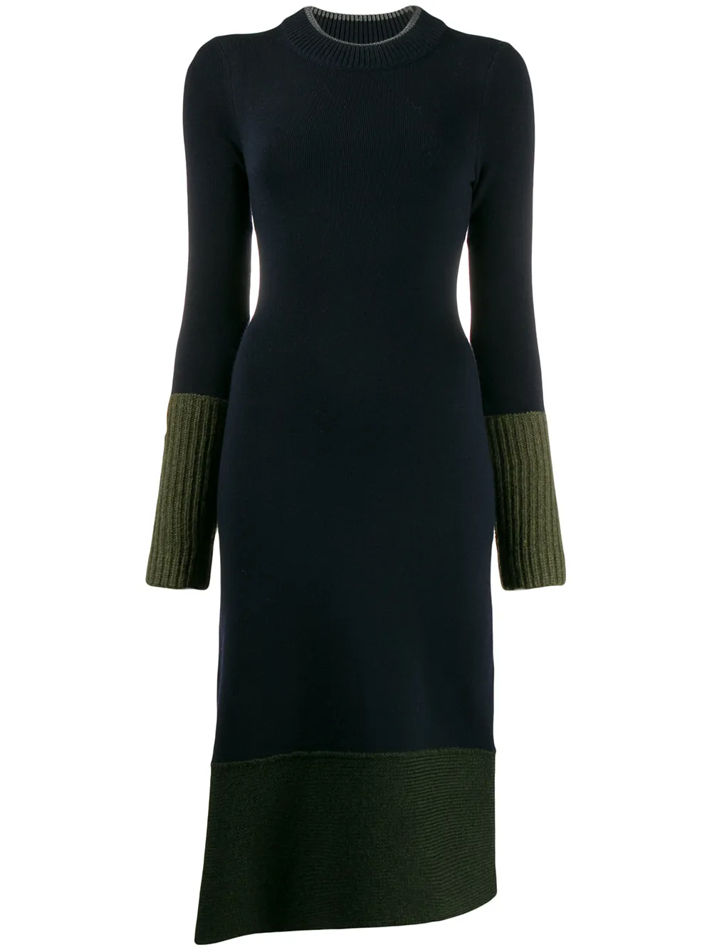 Victoria Victoria Beckham Zweifarbiges Kleid LnD0S fZW5S Victoria Victoria Beckham Zweifarbiges Kleid LnD0S fZW5S