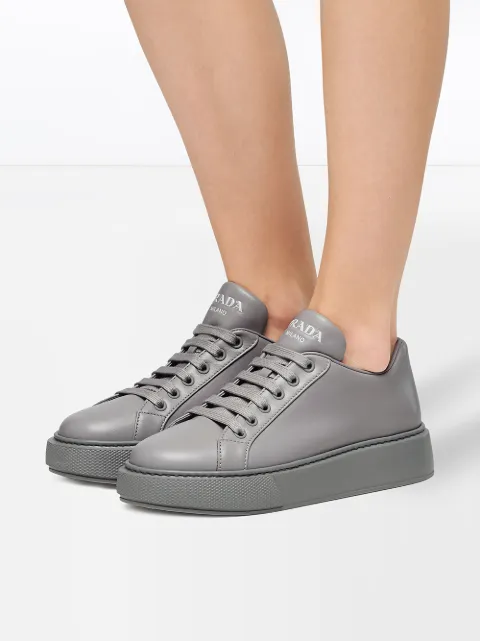 prada nylon low top sneakers