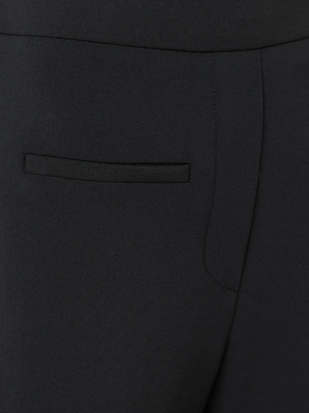 Ellery Broek met manchetten Zwart