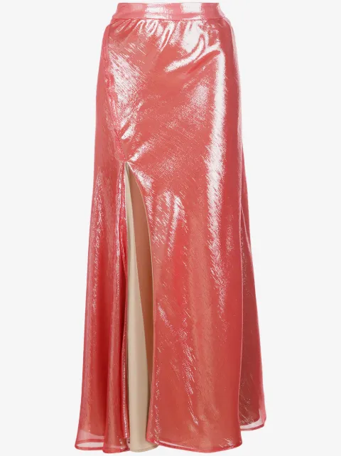 Ellery Suite One high-slit skirt
