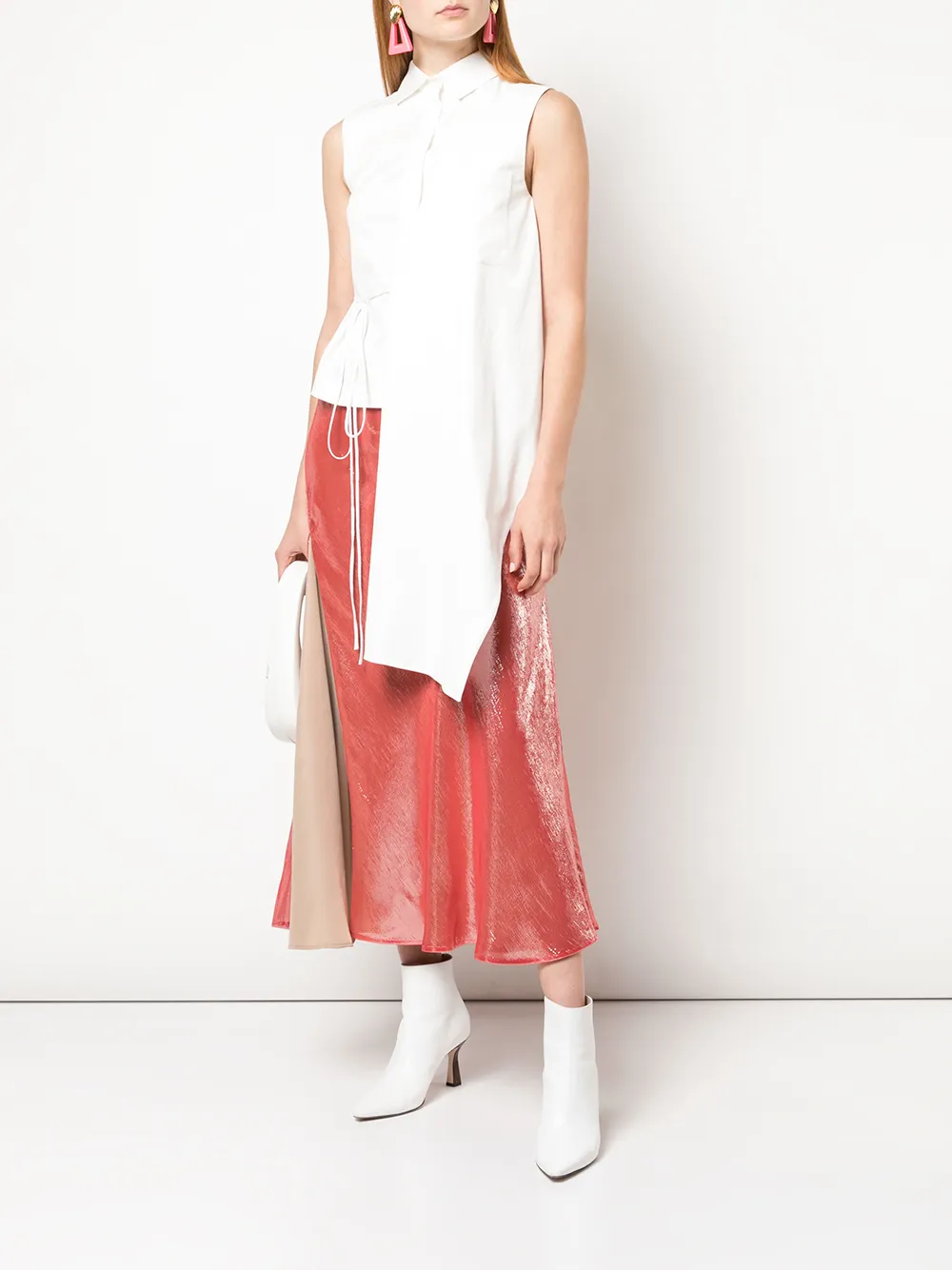  Ellery 'suite' Rock Mit Hohem Schlitz   Rosa 