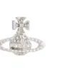 Vivienne Westwood rhinestone-embellished logo earrings