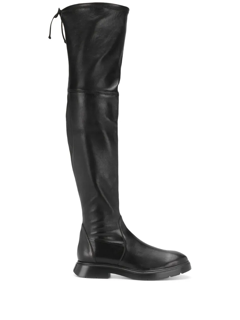 Click to view more detailed imagery on our partner's website Stuart Weitzman Kristina Thigh-high Boots In Black