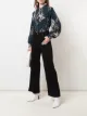 Image 2 of Veronica Beard Buckley animal print shirt