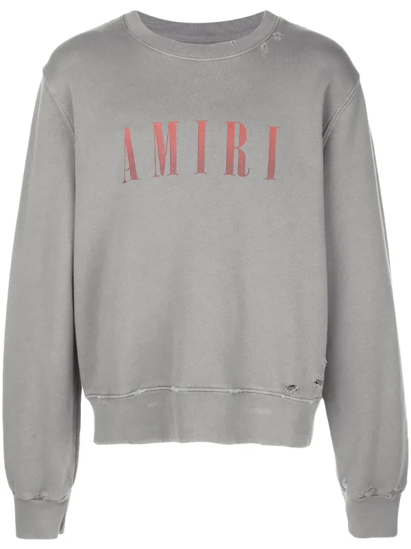 amiri grey sweatshirt