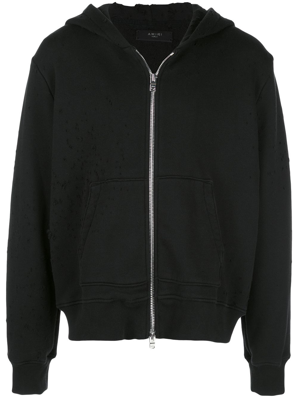 AMIRI DISTRESSED DETAIL HOODIE