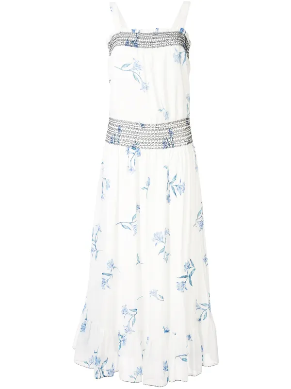 white havana dress