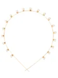 Jennifer Behr Iris pearl embellished headband - Gold