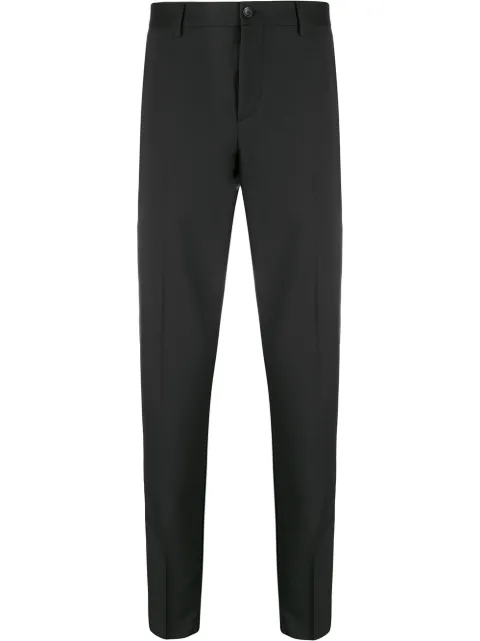 Valentino Garavani pantalones de vestir con detalle de rayas