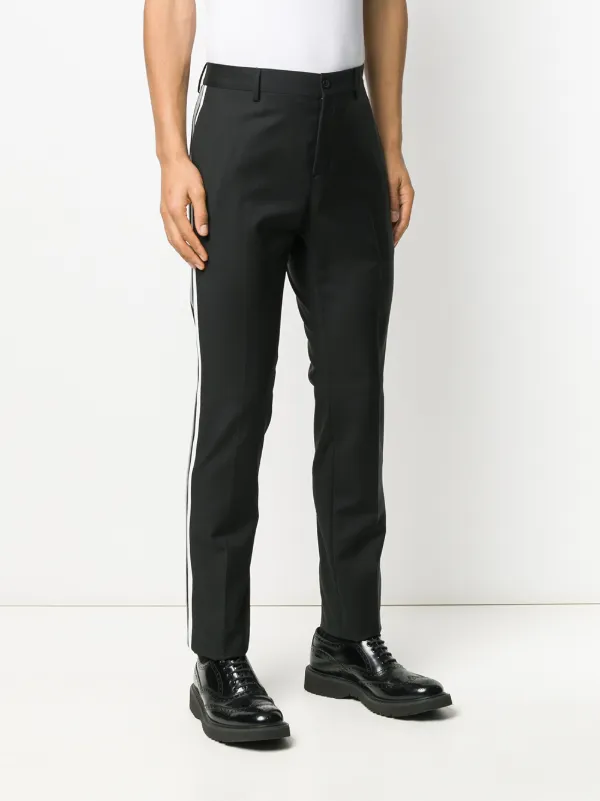 VALENTINO GARAVANI Floral-print metallic jacquard straight