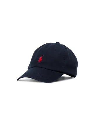 navy logo embroidery cotton cap展示图