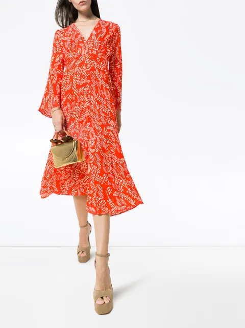 sonja midi dress lynette floral print