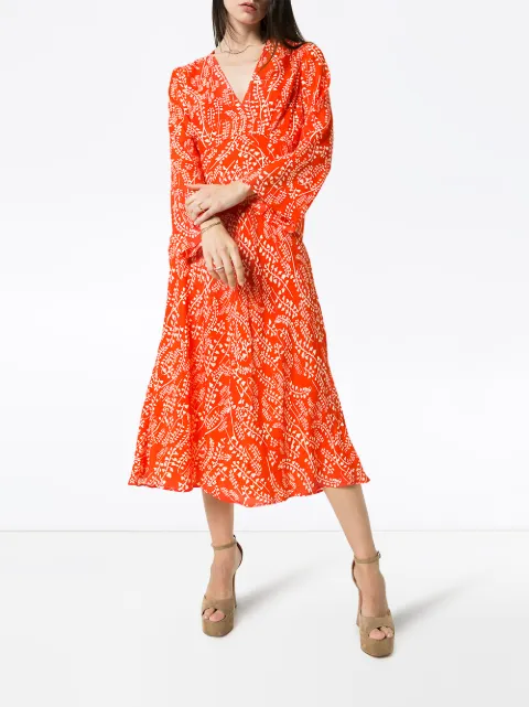 sonja midi dress lynette floral print