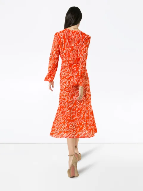 sonja midi dress lynette floral print